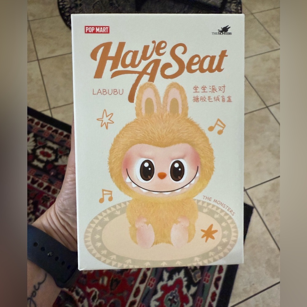 POPMART LABUBU Have a Seat - Authentic SEALED BLIND BOX